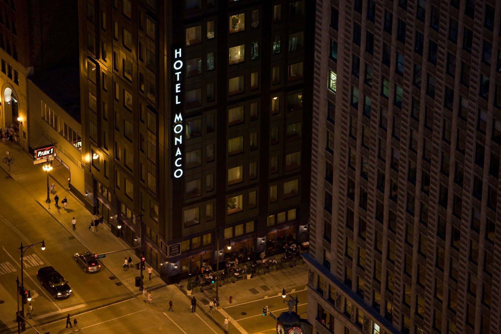 فندق كيمبتون موناكو شيكاغو المظهر الخارجي الصورة